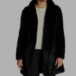 Eliza J Black Teddy Jacket